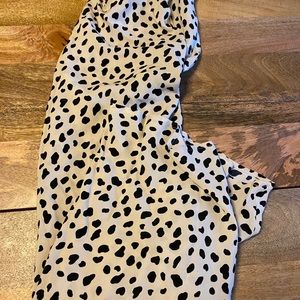 Moon River - Midi Leopard print skirt - Size L